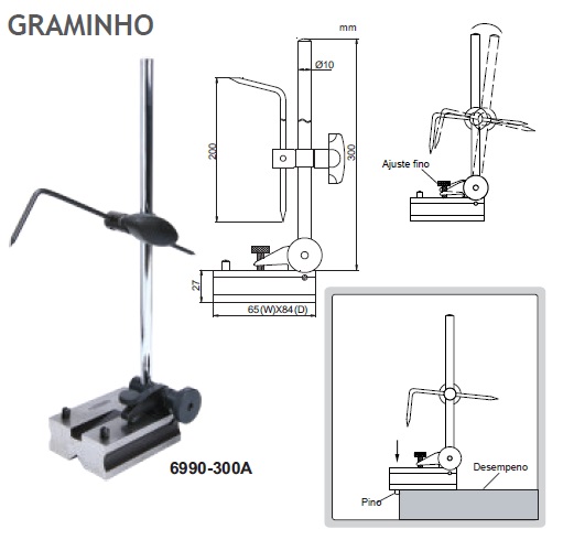 Graminho Traçador para traçagem simples