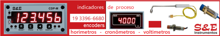 VOLTÍMETROS -AMPERÍMETROS  – LINHA S&E