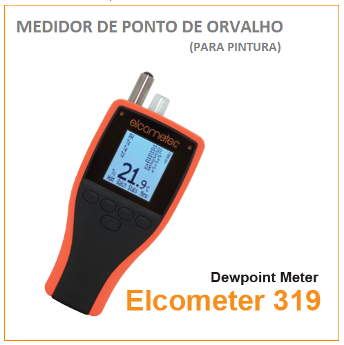 Medidor de Ponto de Orvalho Digital – Elcometer