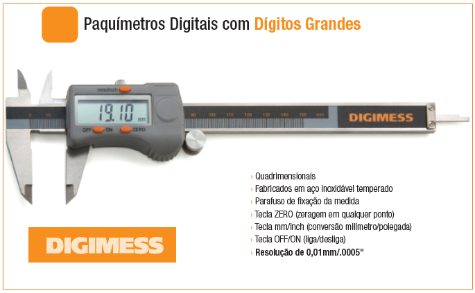 PAQUÍMETRO DIGITAL DIGIMESS