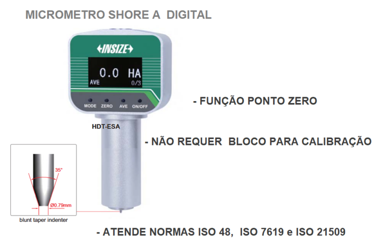 Durometro SHORE A – Digital