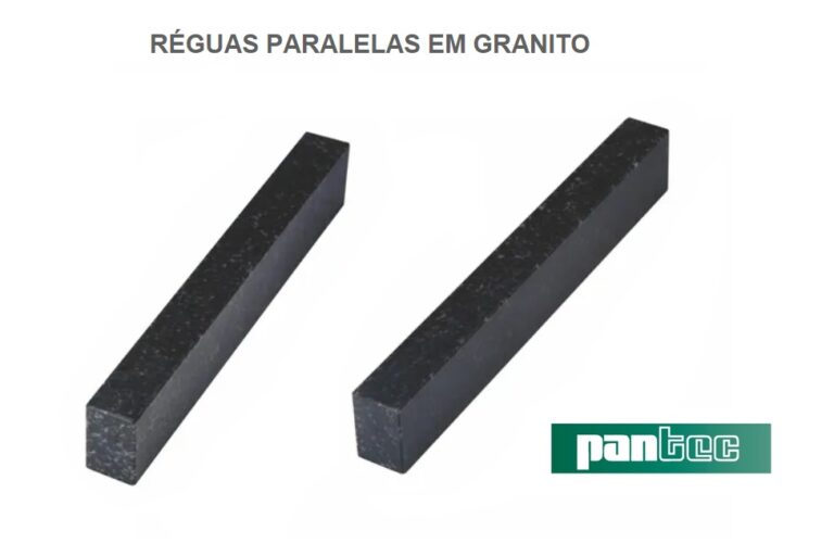 Réguas paralelas de Granito em par – 400mm – cl 00 – PANTEC